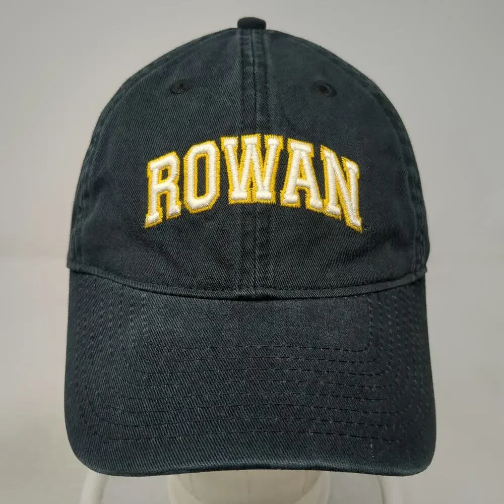 Legacy Baseball Cap Black One Size Rowan University Embroidered Adjustable Hat